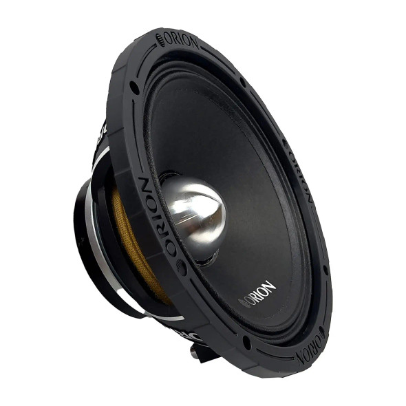 Orion HCCA NEO 8 Inch 2000W 4 Ohm Pro Midrange Speakers | HCCA84N (Pair) SIDE PHOTO OF TERMINALS