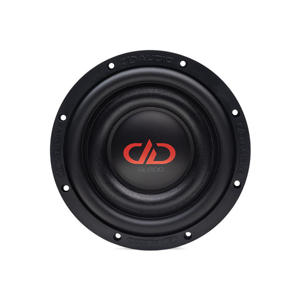 DD Audio SL600 Series 8 Inch 900W DVC 4 Ohm Slim Subwoofer | SL608 FRONT PHOTO OF CONE