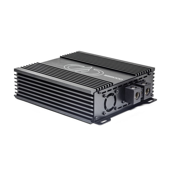 DD Audio SS-Series 2000W RMS Monoblock Subwoofer Amplifier | SS2000 ANGLED PHOTO