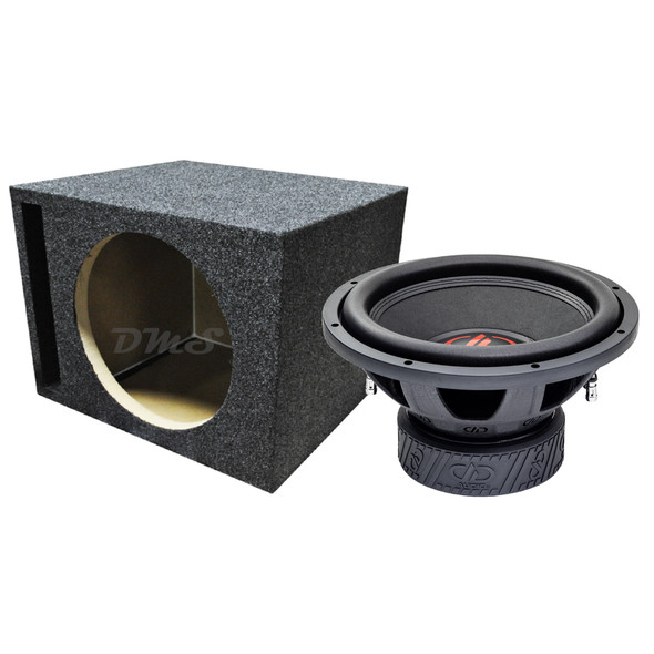 DD Audio 500-Series 512e Package | 12" 2100W D4 Subwoofer & QPower HD Ported Box MAIN PHOTO