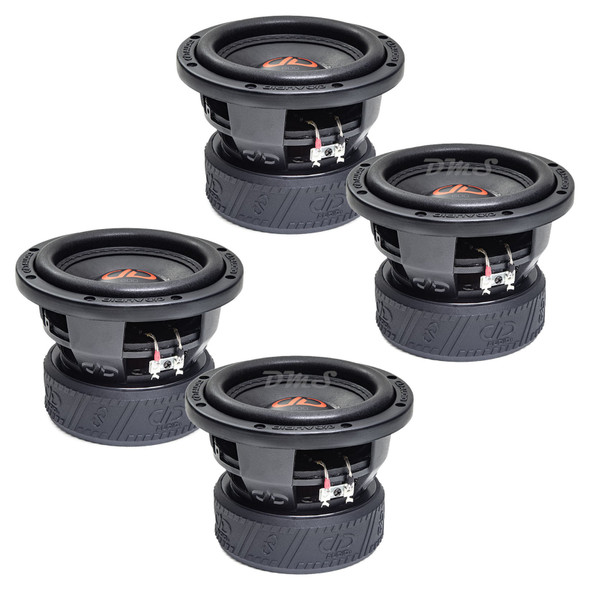 DD Audio 600-Series 6 Inch 1500W DVC 2 Ohm Subwoofers | 606d (4 Pack) MAIN PHOTO