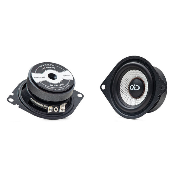 DD Audio D-Series 2.75 Inch 125W 3 Ohm Full Range Speakers | D-FR2.75 (4 Pack)