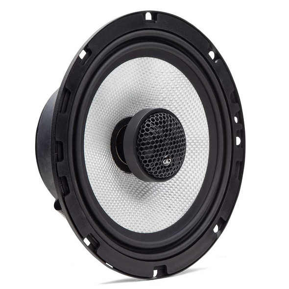 DD Audio D-Series 6.5 Inch 245W 3 Ohm Coaxial Speakers | D-X6.5b (4 Pack) ANGLED PHOTO OF SURROUND