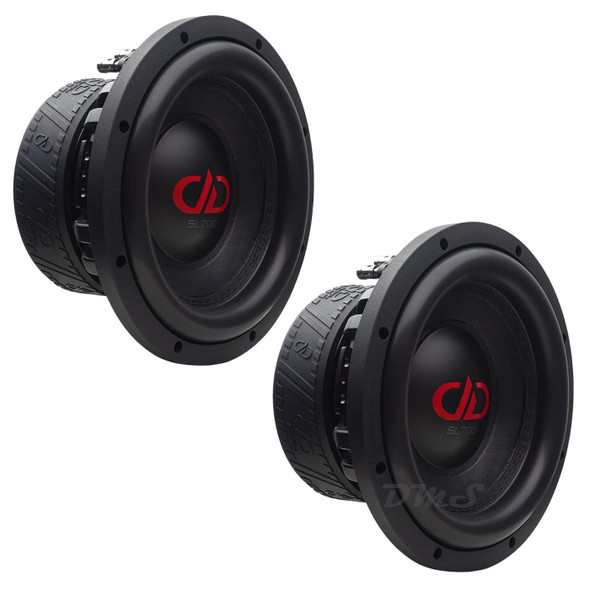DD Audio SL700-Series 10 Inch 2000W DVC 2 Ohm Slim Subwoofers | SL710 (Pair) MAIN PHOTO