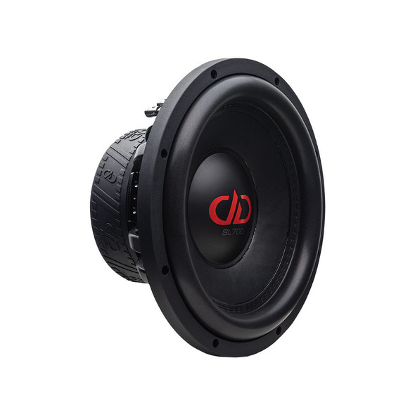 DD Audio SL700-Series 12 Inch 2000W DVC 2 Ohm Slim Subwoofers | SL712 (Pair) ANGLED PHOTO OF SURROUND