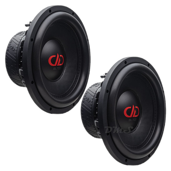 DD Audio SL700-Series 12 Inch 2000W DVC 2 Ohm Slim Subwoofers | SL712 (Pair) MAIN PHOTO