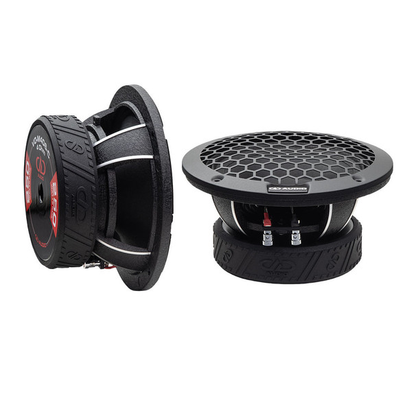 DD Audio VO-Series 6.5 Inch 500W 4 Ohm Pro Midrange Speakers | VO-M406-C (Pair)
