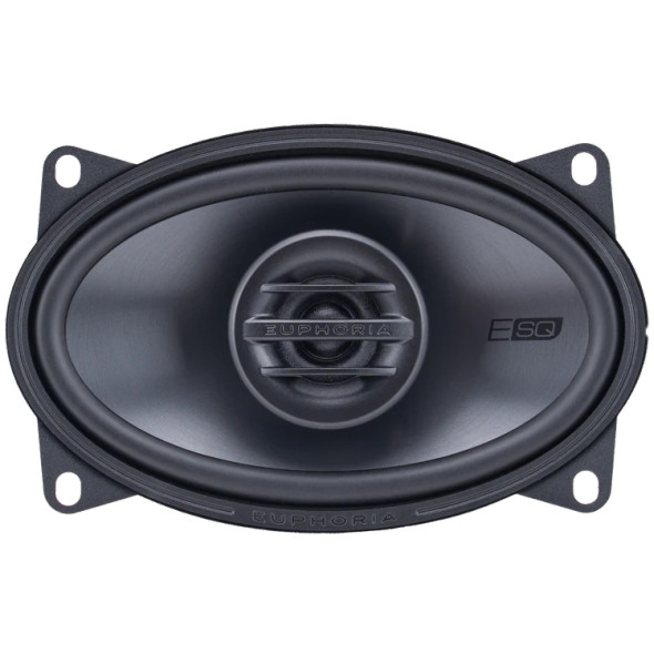 DB Drive Euphoria ESQ46 | 4x6 Inch 195W 4 Ohm 2-Way Coaxial Speakers (Pair) FRONT PHOTO OF CONE