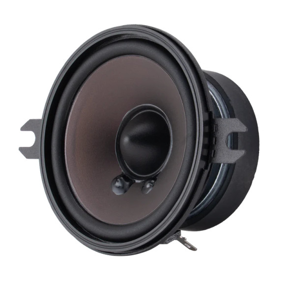 DB Drive Euphoria ESR2.75M | 2.75 Inch 90W 4 Ohm Midrange Speakers (Pair) ANGLED PHOTO OF SURROUND