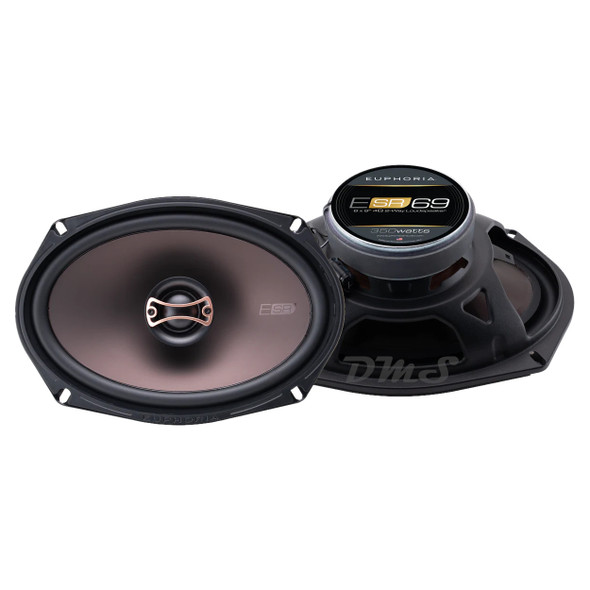 DB Drive Euphoria ESR69 | 6x9 Inch 350W 4 Ohm 2-Way Coaxial Speakers (Pair)