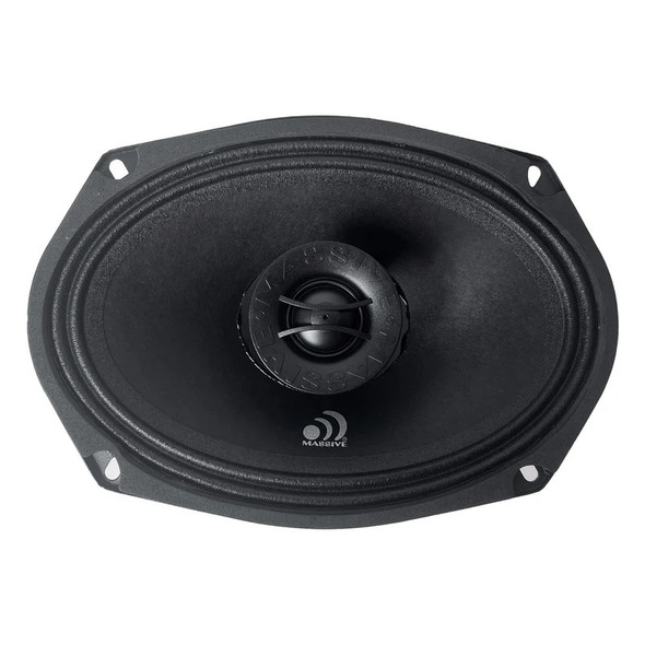 Massive Audio GT69SP | 6x9 Inch 250W 4 Ohm PRO Coaxial Speakers (4 Pack) FRONT PHOTO OF CONE