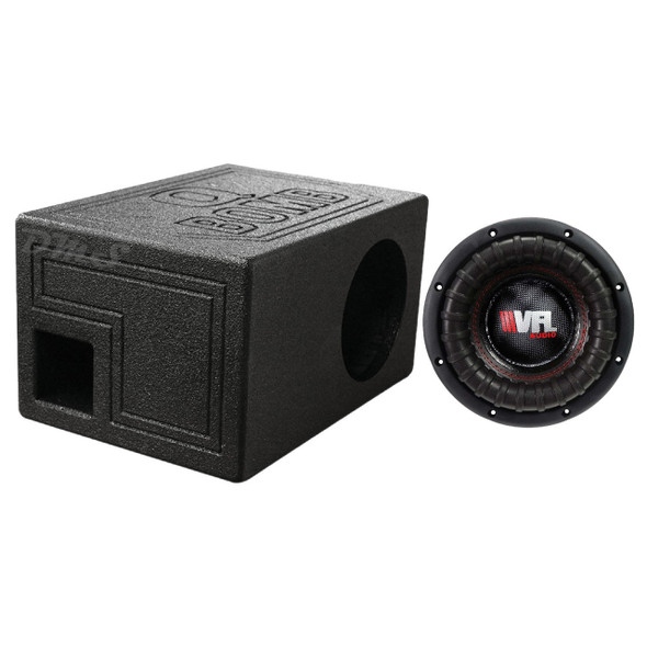 VFL Audio VFL-8D2 Package | 8 Inch 1200W DVC 2 Ohm Subwoofer & QBomb Ported Box VFL Audio VFL-8D2 Package | 8 Inch 1200W DVC 2 Ohm Subwoofer & QBomb Ported Box