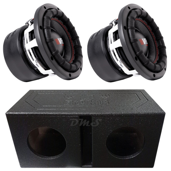 VFL Audio VFL 8 V2 Package | Dual 8" 1600W D2 Subwoofers & QBomb Ported Box MAIN PHOTO
