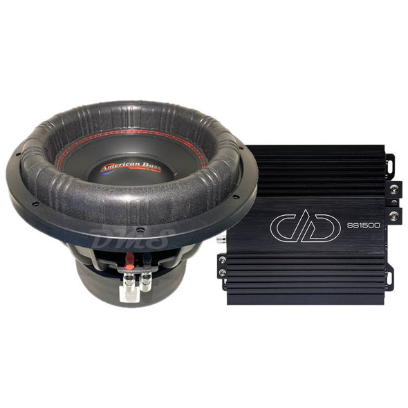 American Bass XFL-1222 Subwoofer & DD Audio SS1500 Monoblock Amplifier Package American Bass XFL-1222 Subwoofer & DD Audio SS1500 Monoblock Amplifier Package
