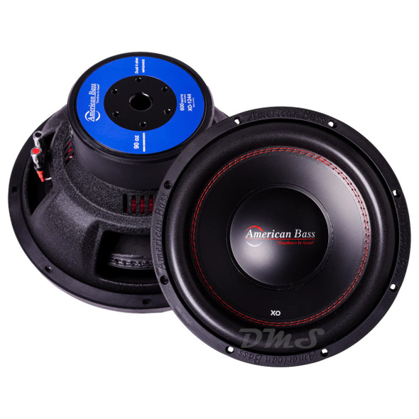 American Bass XO 12 Inch 600W DVC 4 Ohm Subwoofer | XO1244V2