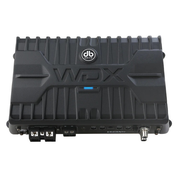 DB Drive WDX-R 1250W Monoblock Subwoofer Amplifier | WDX-R1250.1 TOP PHOTO OF AMP