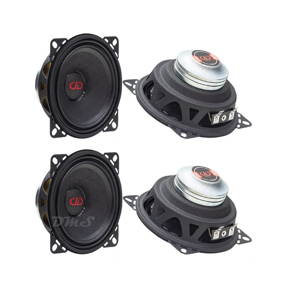 DD Audio VO-Series 4 Inch 200W 4 Ohm NEO Pro Midrange Speakers | VO-MN104 (4 Pack) MAIN PHOTO