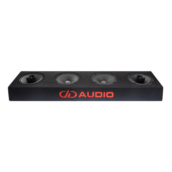 DD Audio VO-Series Quad 6.5 Inch 1200W DVC 2 Ohm Loaded Speaker Enclosure | LE-VO-MX206.4