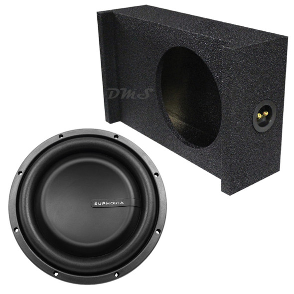 DB Drive Euphoria ESW 12 Package | 12" 1000W D4 Subwoofer & QBomb Sealed Downfire Box MAIN PHOTO