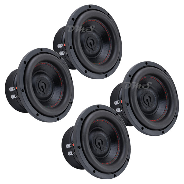 Quantum Audio QPW 8 Inch 1200W Max DVC 4 Ohm Subwoofers | QPW3000/8D4 (4 Pack) MAIN PHOTO