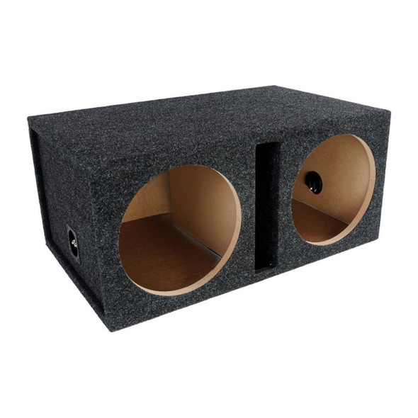 Atrend 12DQV | Dual 12 Inch Heavy-Duty Ported Vented Subwoofer Box MAIN PHOTO