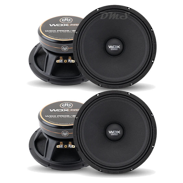 DB Drive WDX PRO9 8 Inch 600W 4 Ohm Mid-Bass Speakers | WDXPRO9/8NC.4 (4 Pack) MAIN PHOTO