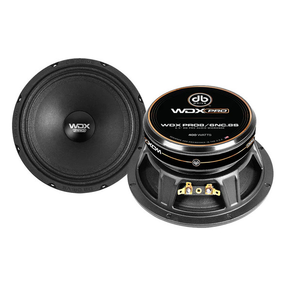 DB Drive WDX PRO8 8 Inch 500W 8 Ohm Mid-Bass Speakers | WDXPRO8
