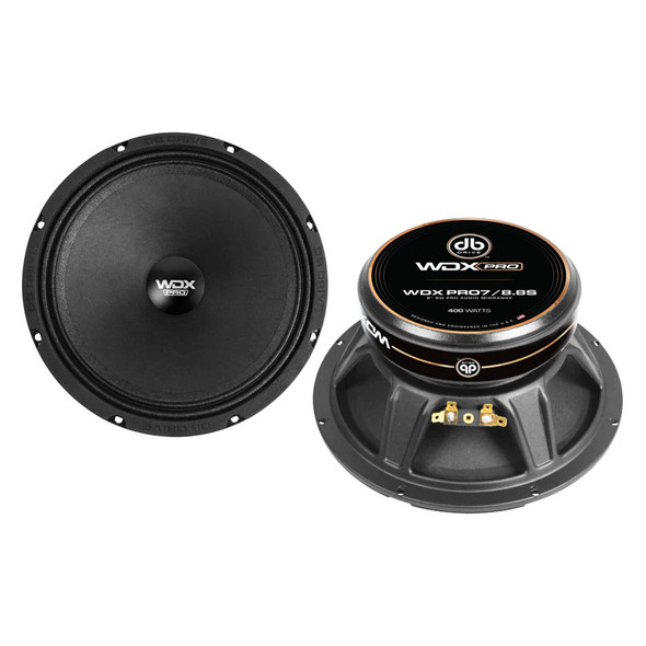 DB Drive WDX PRO7 8 Inch 400W 8 Ohm Midrange Speakers | WDXPRO7/8.8S (Pair) MAIN PHOTO