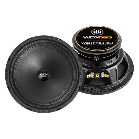 DB Drive WDX PRO4 6.5 Inch 300W 4 Ohm Midrange Speakers | WDXPRO4