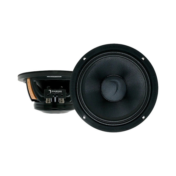 Diamond Audio MS65NEO | 6.5 Inch 600W 4 Ohm Pro NEO Midrange Marine Speakers (Pair) MAIN PHOTO