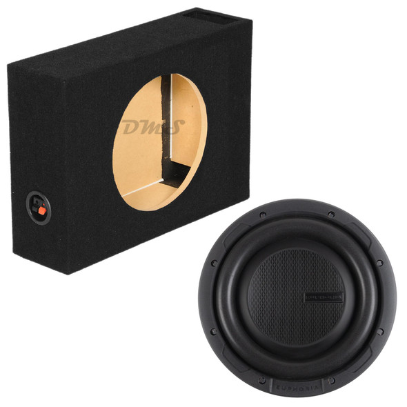 DB Drive Euphoria ERFW 10 Package | 10" 1200W D4 Slim Subwoofer & QPower Ported Slim Box MAIN PHOTO