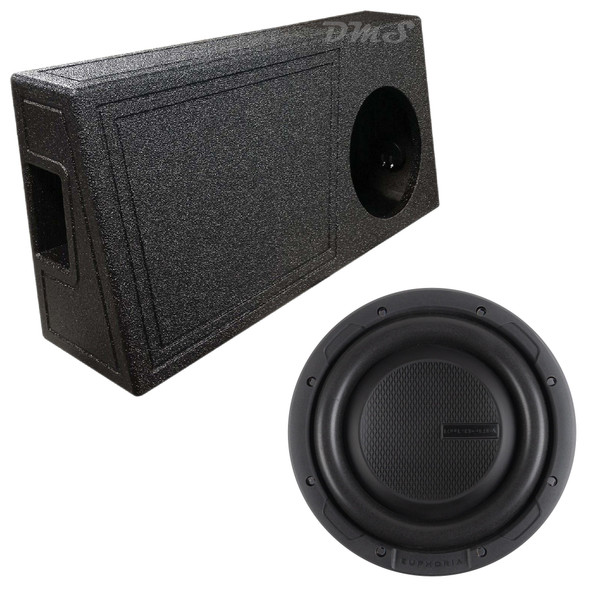DB Drive Euphoria ERFW 10 Package | 10" 1200W D4 Slim Subwoofer & QBomb Ported Truck Box MAIN PHOTO