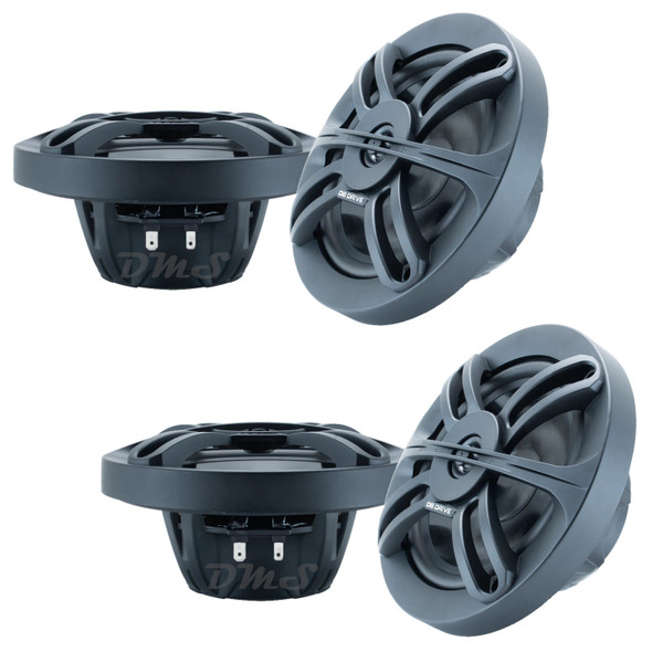 DB Drive WDX M65 | 6.5 Inch 125W 4 Ohm 2-Way Coaxial Marine Speakers (4 Pack) MAIN PHOTO