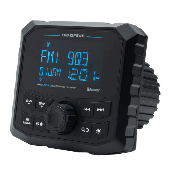 DB Drive AMR-5BT | LCD Digital Bluetooth Marine Head Unit Receiver MAIN PHOTO