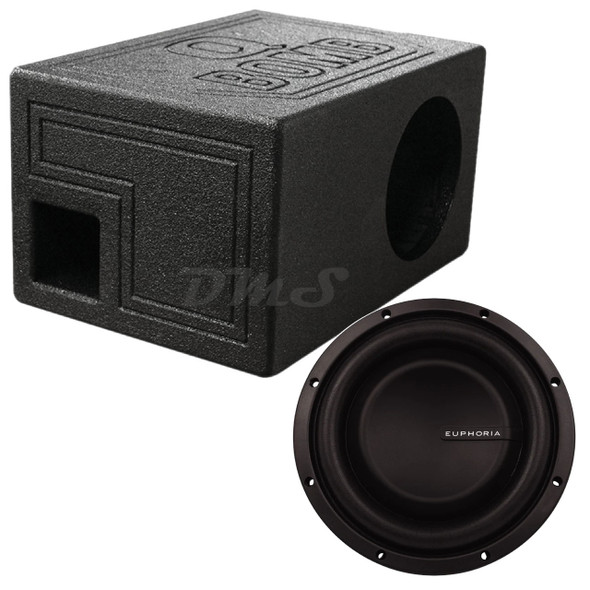 DB Drive Euphoria ESW 8 Package | 8" 550W D4 Subwoofer & QBomb Ported Box MAIN PHOTO