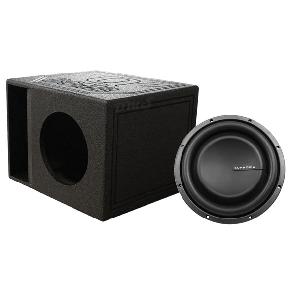 DB Drive Euphoria ESW 10 Package | 10" 1000W D4 Subwoofer & QBomb Kerf Ported Box MAIN PHOTO