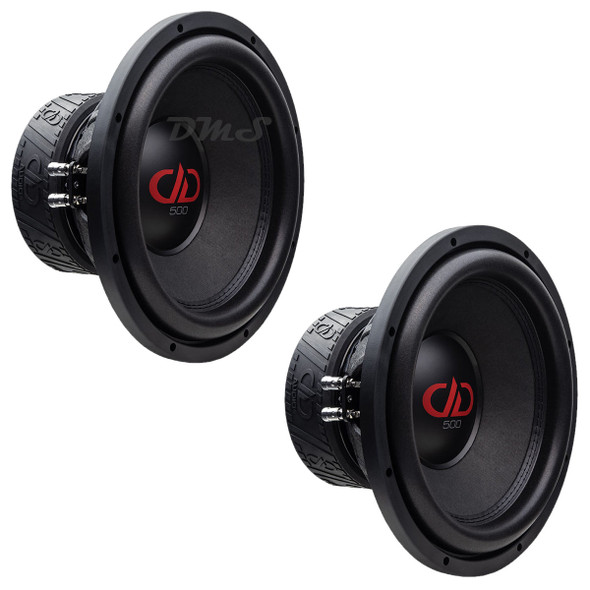 DD Audio 500-Series 12 Inch 2100W DVC 4 Ohm Subwoofers | 512e (Pair) MAIN PHOTO