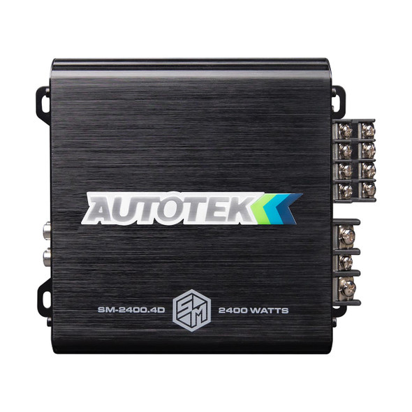 Autotek Street Machine SM-2400.4D | 2400W Max 4 Channel Full Range Amplifier
