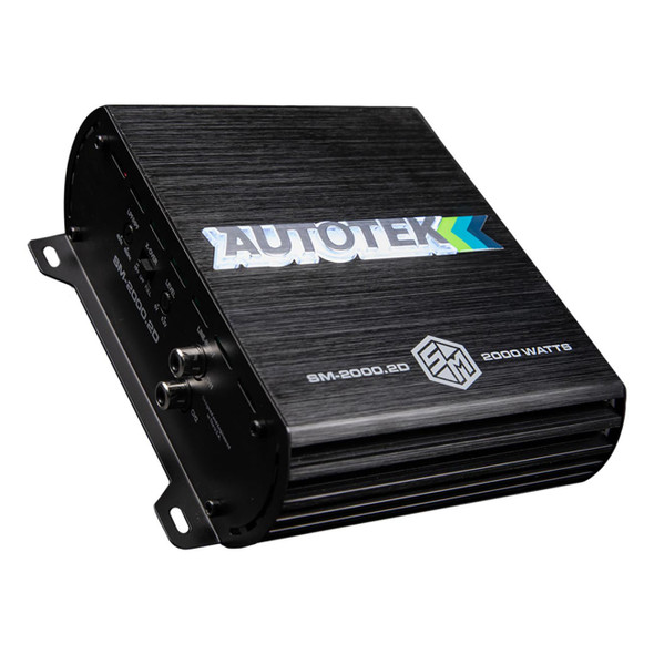 Autotek Street Machine SM-2000.2D | 2000W Max 2 Channel Full Range Amplifier MAIN PHOTO
