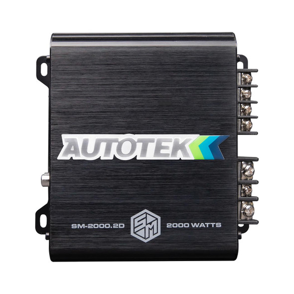 Autotek Street Machine SM-2000.2D | 2000W Max 2 Channel Full Range Amplifier