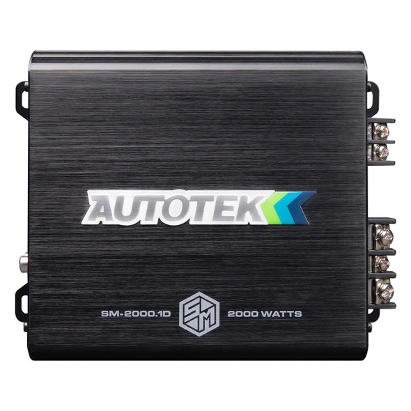 Autotek Street Machine SM-2000.1D | 2000W Max Monoblock Subwoofer Amplifier
