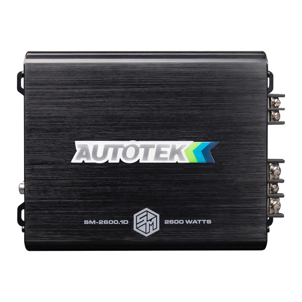 Autotek Street Machine SM-2600.1D | 2600W Max Monoblock Subwoofer Amplifier
