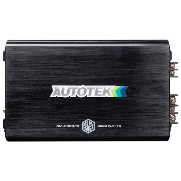 Autotek Street Machine SM-3600.1D | 3600W Max Monoblock Subwoofer Amplifier