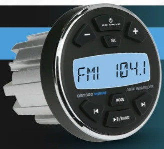 DB Drive DBT300 | Digital Marine Audio Receiver Head Unit w/ Bluetooth SIDE PHOTO