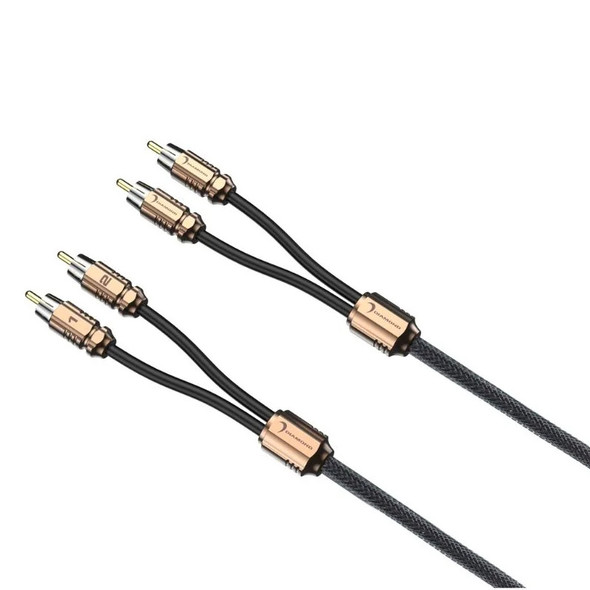 Diamond Audio HX17 | 17FT 2 Channel Twisted OFC RCA Signal Cable
