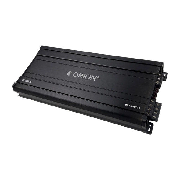 Orion Cobalt CBA4500.4 | 4500W Max 4 Channel Full Range Amplifier ANGLED PHOTO