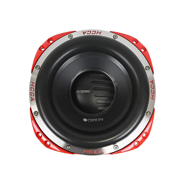 Orion HCCA802 | 8 Inch 6000W DVC 2 Ohm Competition Subwoofer FRONT PHOTO OF CONE