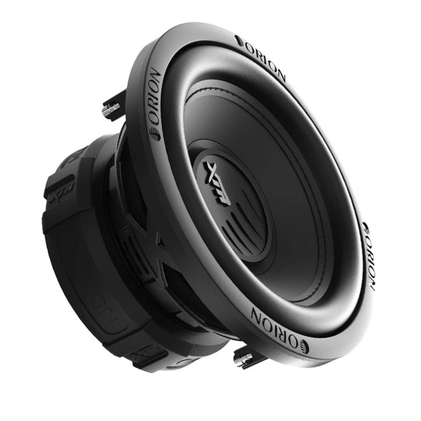 Orion XTR 8 Inch 1400W DVC 4 Ohm Subwoofer | XTR8D4 ANGLED PHOTO OF SURROUND
