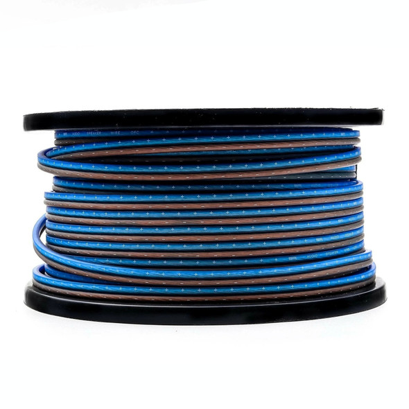 VFL Audio 14 Gauge OFC Speaker Wire Roll 200 Feet | Blue
