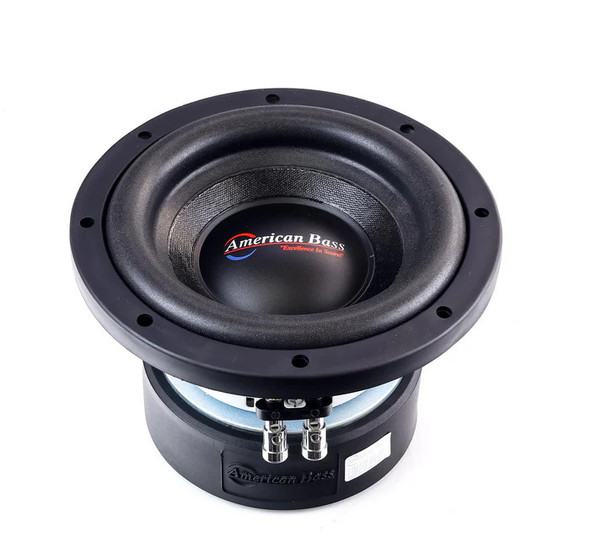 American Bass XD 8 Package | Dual 8" 900W D4 Subwoofers & Orion XTR1000.1D Amplifier ANGLED PHOTO OF SURROUND